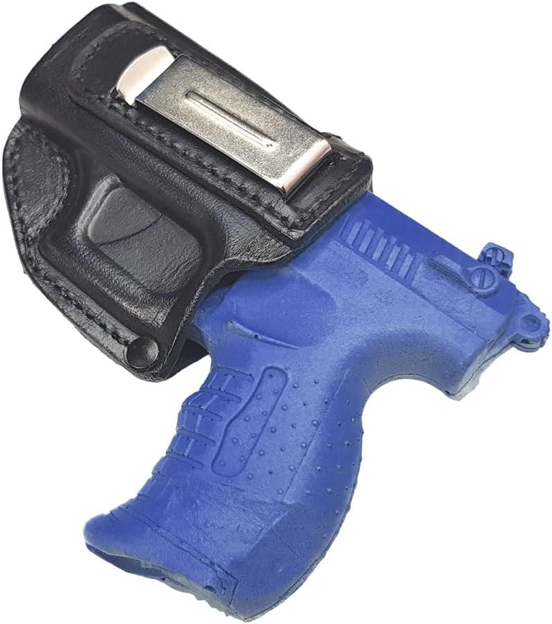 VlaMiTex IWB 2Li Leder Holster für PK380 Walther P22 / P22Q und Ruger 22 Verdeckte/Versteckte LINKSH