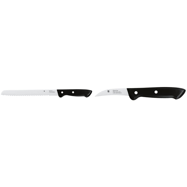 WMF Classic Line Brotmesser Wellenschliff 34 cm, Brötchenmesser, Spezialklingenstahl & Classic Line