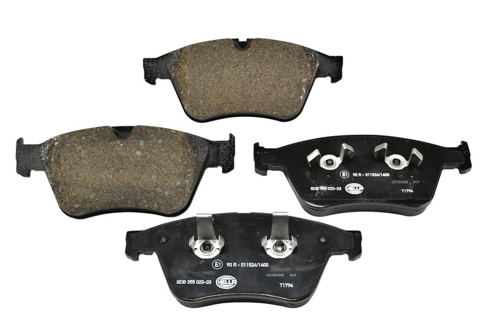 HELLA PAGID 8DB 355 020-031 Bremsbelagsatz - T1794 - Dicke/Stärke: 20.8mm - Bremssystem: Teves - für