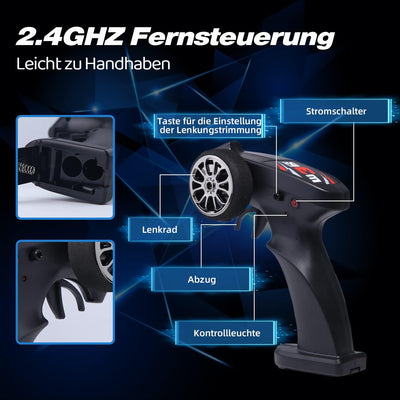 Ferngesteuertes Auto ab 8 6 4 3 Jahre, Monstertruck Ferngesteuert, Auto Ferngesteuert ab 6 Jahre, RC