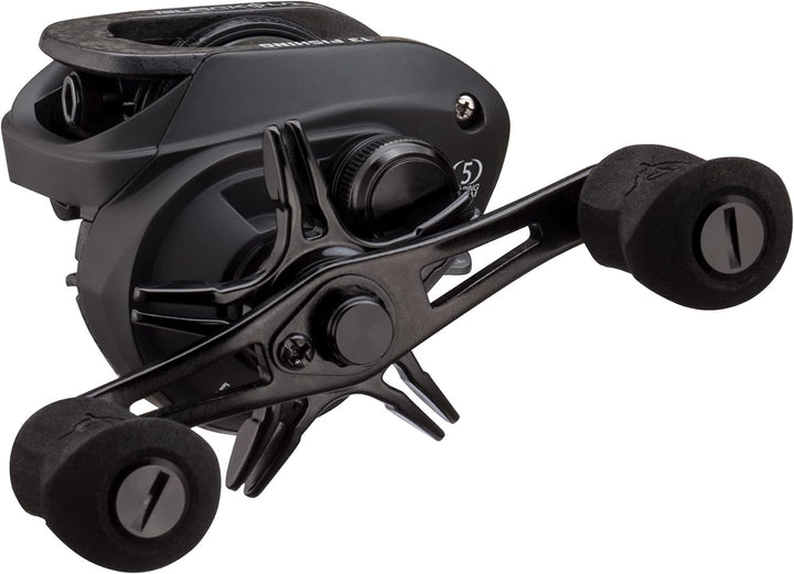 13 Fishing – Origin O1 Blackout Baitcast Rolle – 7,3:1 Übersetzung Linkshänder, Linkshänder