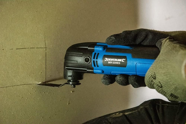 Silverline 430787 DIY 300 W Multitool 300 W UK, Mehrfarbig, 1 Stück Einzeln, Einzeln