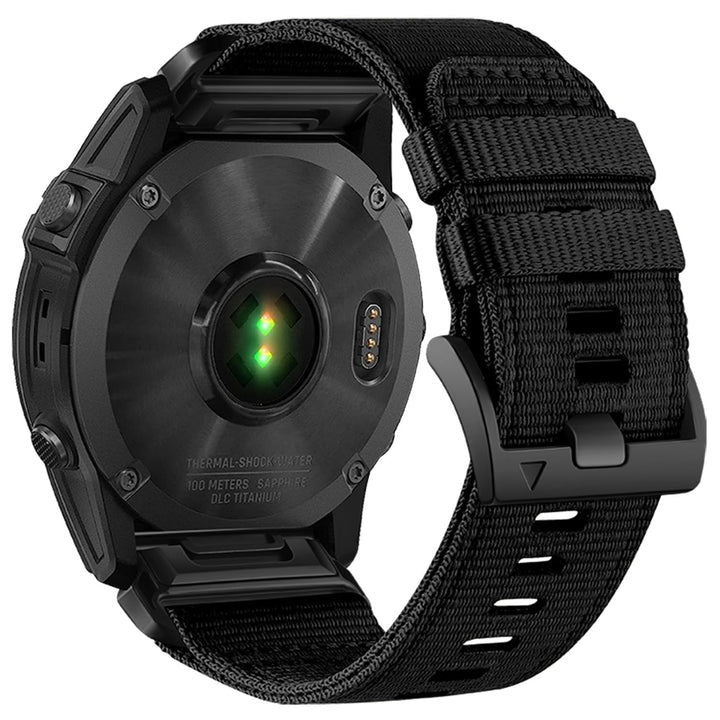 YOOSIDE Verbessert QuickFit 26mm Nylon Armband für Garmin Fenix 8 51mm / epix Pro 51mm/ Enduro/Fenix