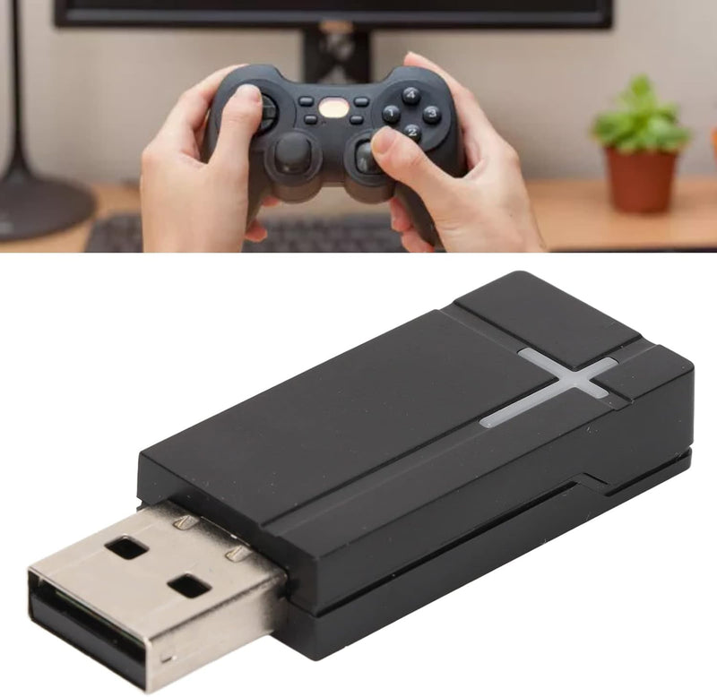 Annadue Kabelloser Adapter für Xbox One, Gamepad PC Empfängeradapter, 2,4G Wireless Gamepad Empfänge