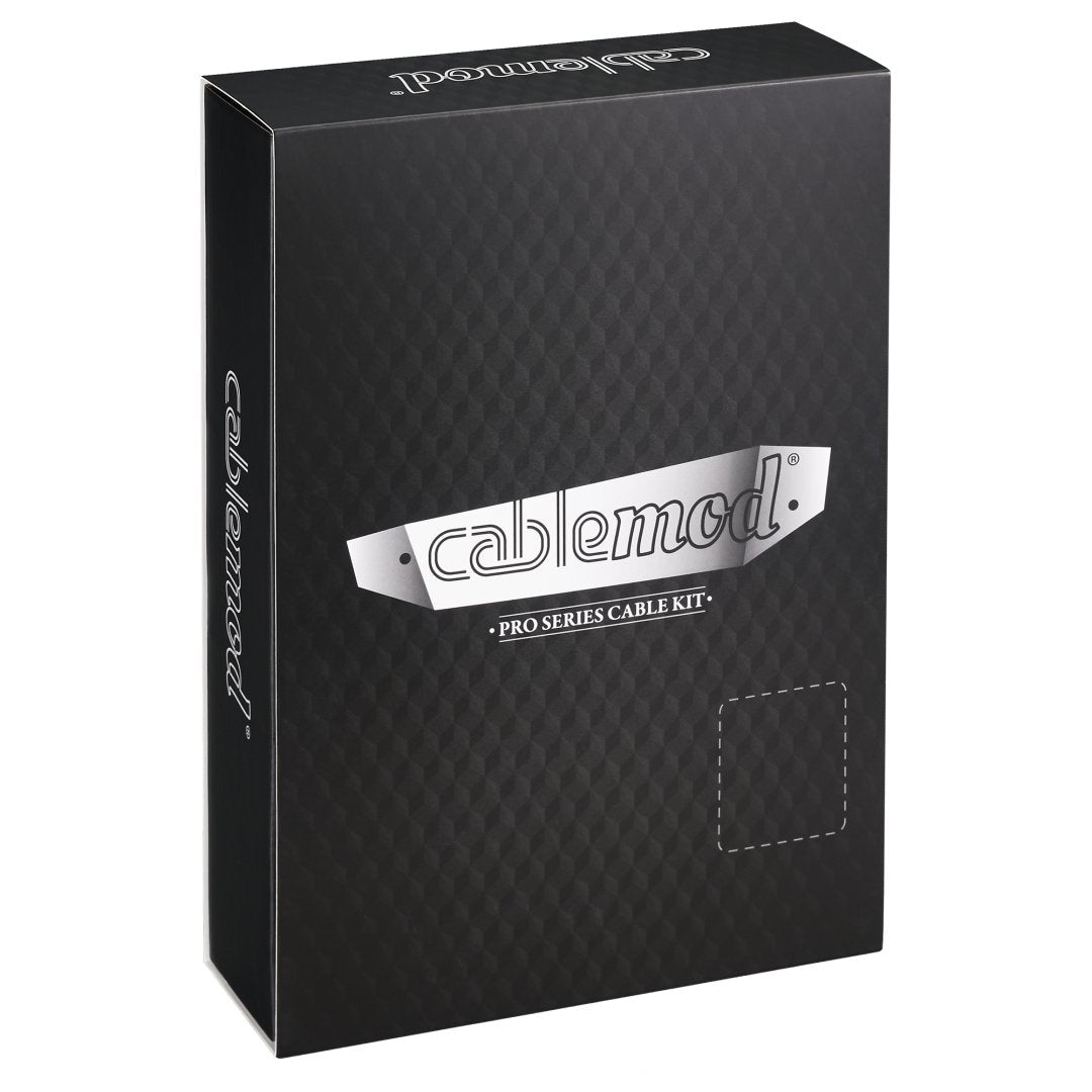 CableMod PRO C-Series Sleeved Cable Kit ModMesh - PC Netzteil Kabel Set mit Kabelkamm - Kabel Sleeve
