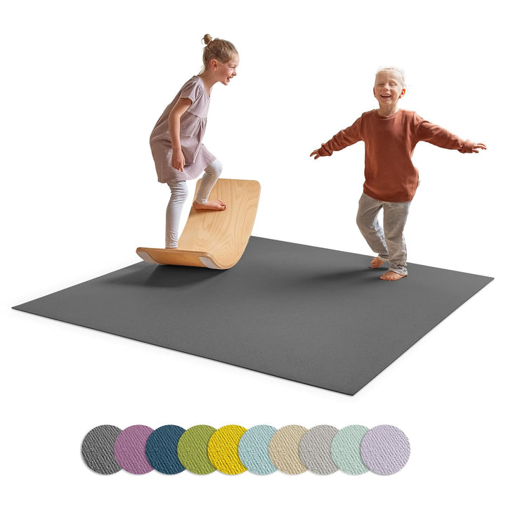 Ehrenkind® Made in Germany Anti-Rutsch Krabbelmatte Oeko-Tex Matten | Spielmatte Baby | Grösse 80x80