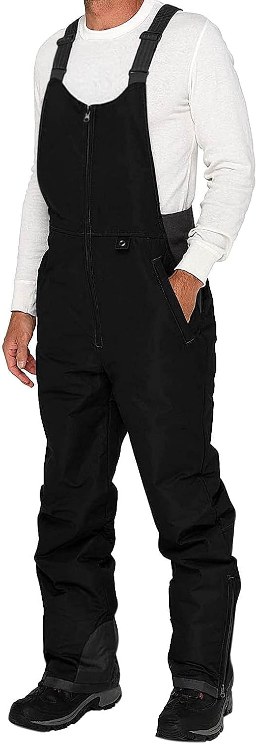 Damen Winter Skihose, Herren Schneehose/Snowboardhose Winddicht Thermohose Warm Gefüttert Wanderhose