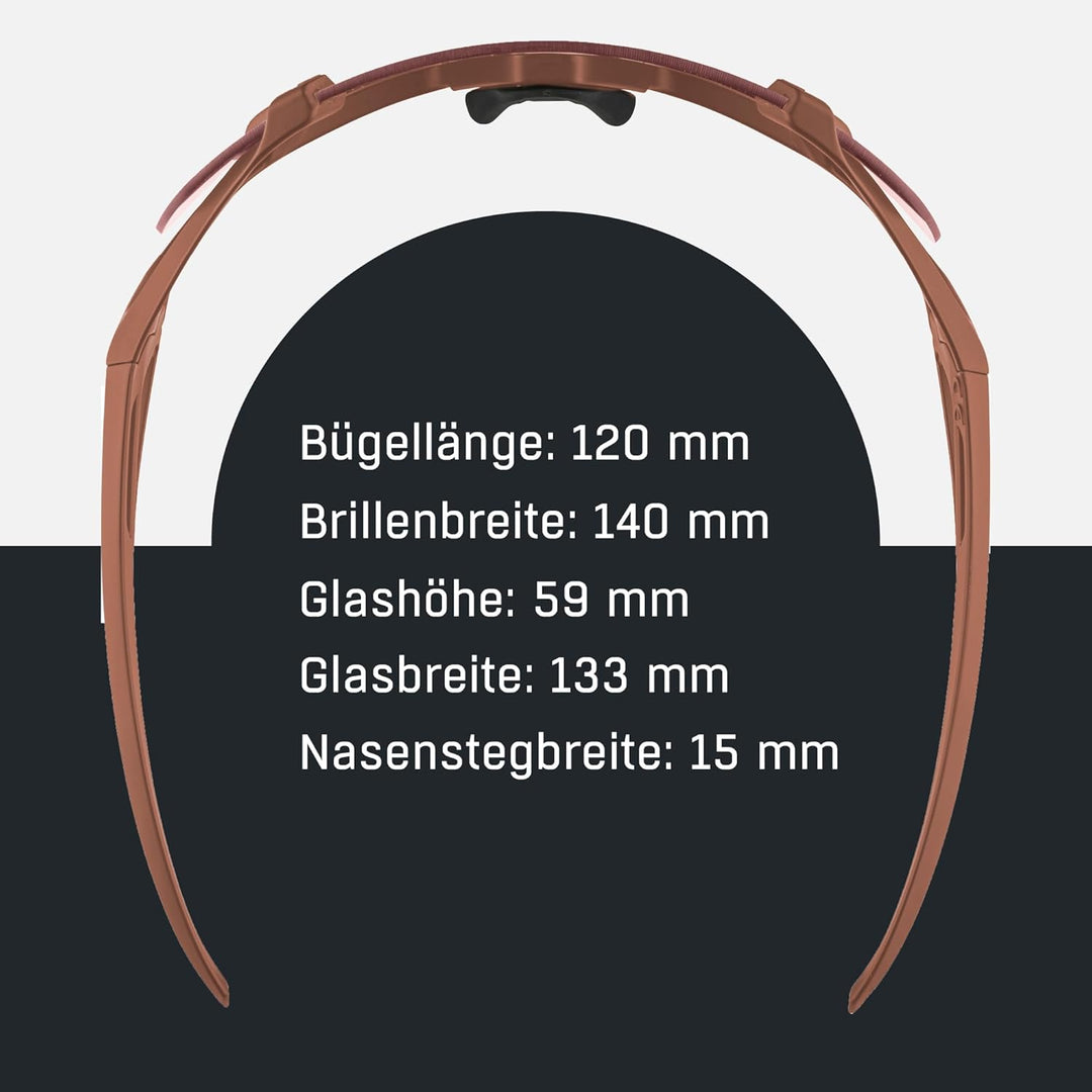 ALPINA Einheitsgrösse brick matt, Einheitsgrösse brick matt