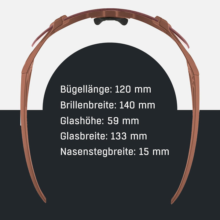 ALPINA Einheitsgrösse brick matt, Einheitsgrösse brick matt