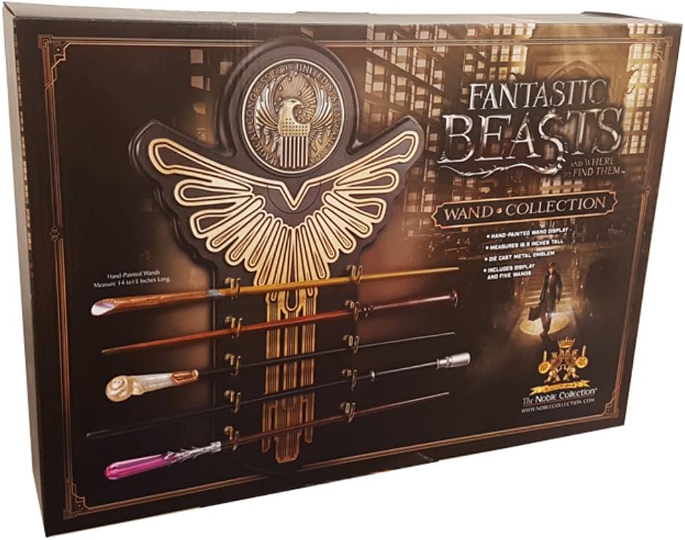 The Noble Collection Zauberstab-Sammlung des fantastischen Tieres, Taglia Unica