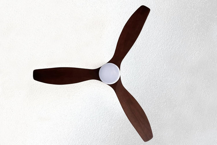 Pepeo – Notos Deckenventilator mit LED Beleuchtung | Sehr leiser Deckenventilator mit Fernbedienung