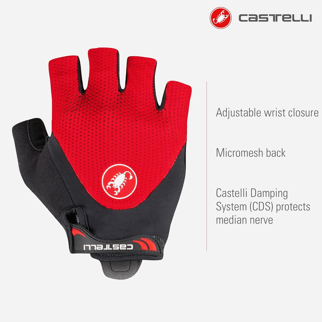 castelli Herren Arenberg Gel 2 Radfahren Handschuhe M Rich Red, M Rich Red