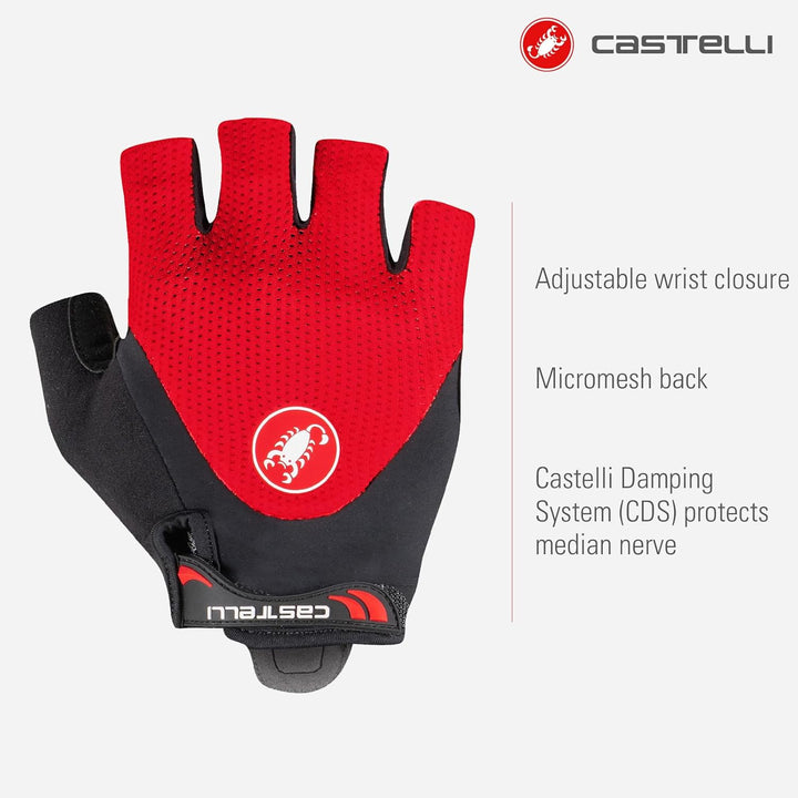 castelli Herren Arenberg Gel 2 Radfahren Handschuhe M Rich Red, M Rich Red