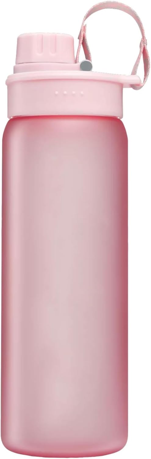 Satch Sport Trinkflasche BPA frei 650 ml, Auslaufsicher und Kohlensäure geeignet, für Sport- und Erf