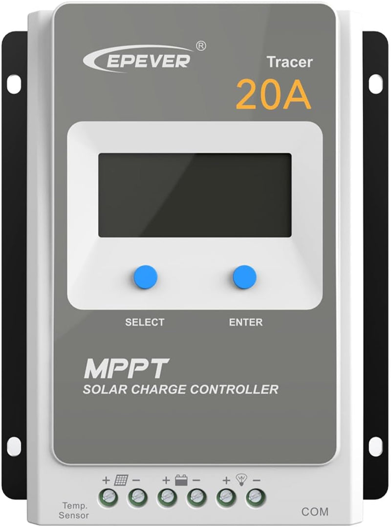 EPEVER Tracer2210AN MPPT EPSolar Laderegler charge controller 20A automatische Erkennung 12V/24V, Tr