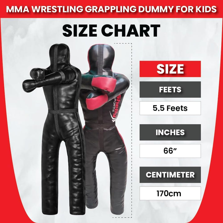 Shelly MMA Grappling Schnuller für Erwachsene, BJJ Judo Wrestling Stehposition Brazilian JIU Jitsu M