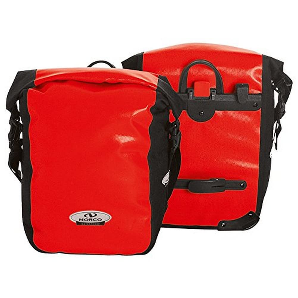 Norco Unisex – Erwachsene Fahrradtasche Columbia Universaltasche, Schwarz, 25 x 20 x 10 cm, 13 Liter