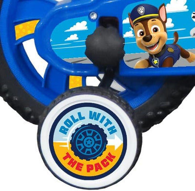 Vélo ATLAS Jungen 12 Zoll Paw Patrol Fahrrad mit 1 Bremse, rot, 12''