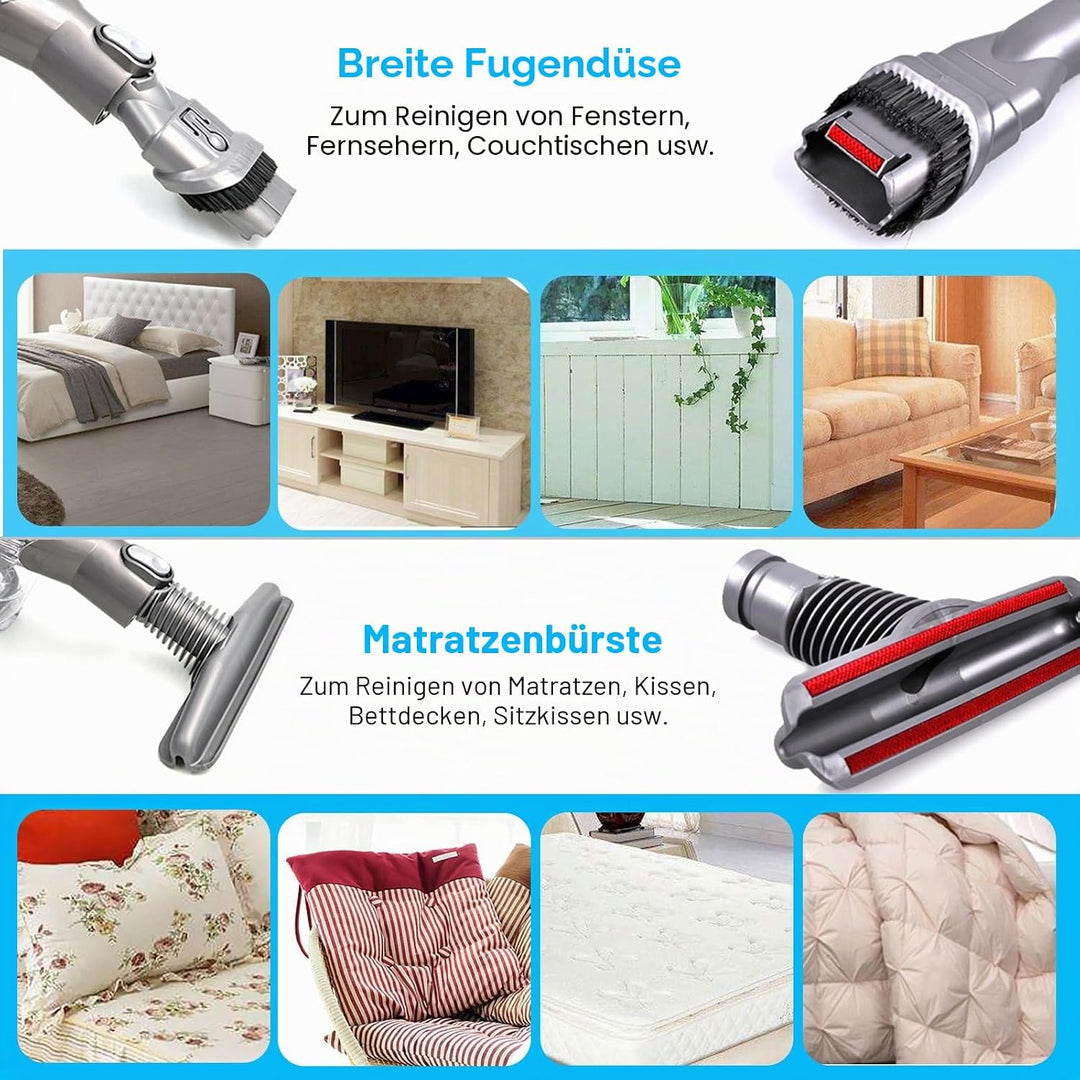 KEEPOW 7 Stück Zubehör Set Ersatzteile für Dyson DC24 DC25 DC33 DC35 DC37 DC39 DC40 DC44 DC45 DC48 D