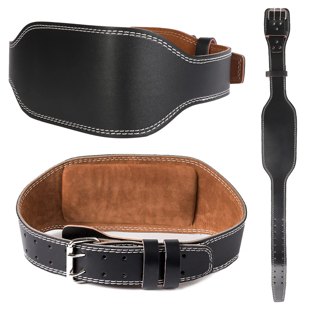 14cm Breit Gewichthebergürtel 120cm Längen Leder weightlifting gym belt Verstellbar Lendenwirbelunte
