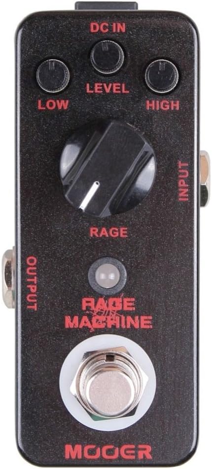 Mooer Machine Digital Distortion Rage Machine Distortion, Rage Machine Distortion