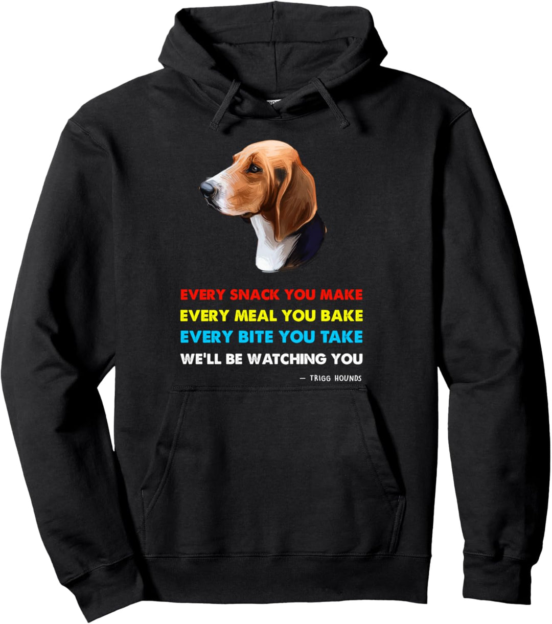 Trigg Hound Hund Pullover Hoodie