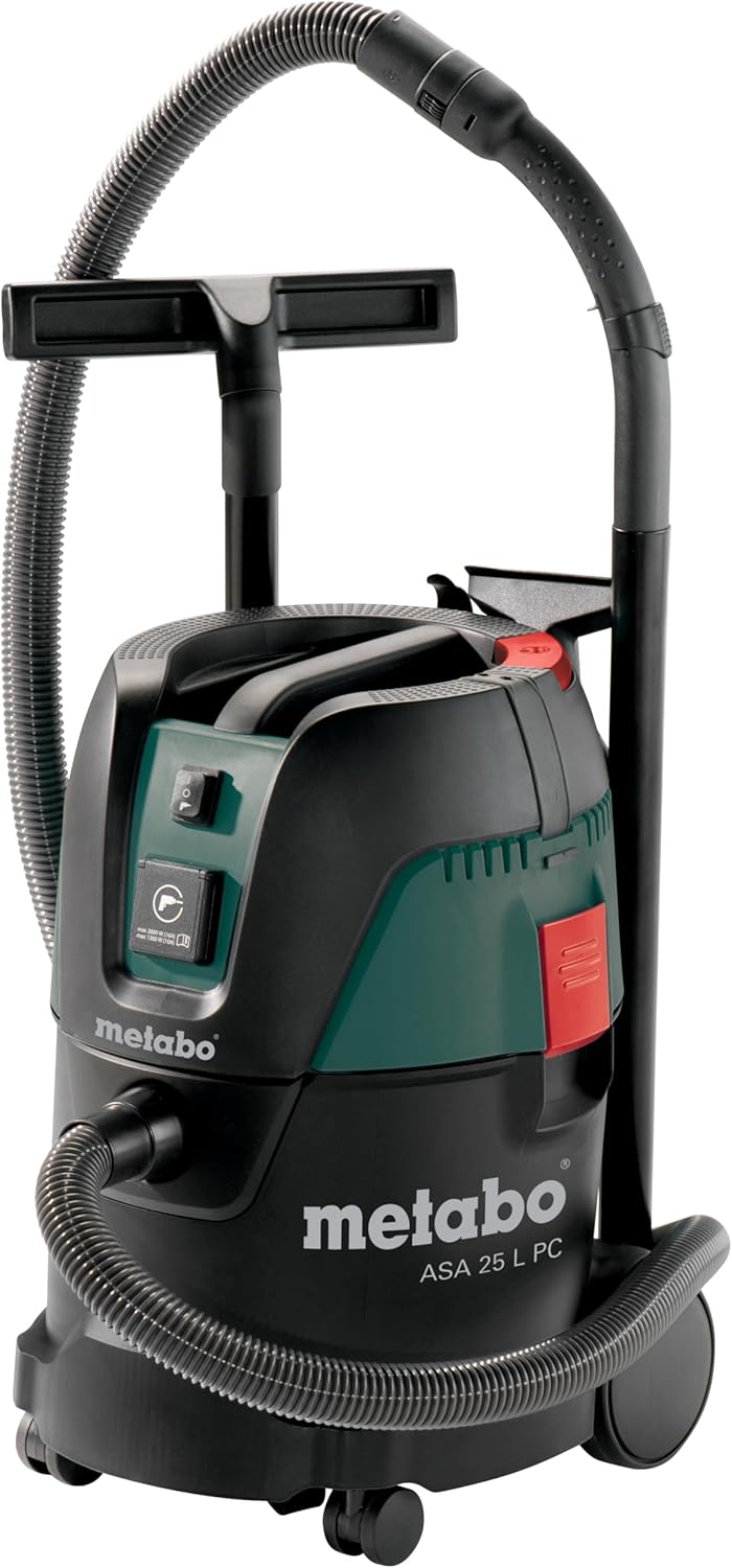 Metabo Allessauger / Nass Trockensauger mit Steckdose ASA 25 L PC (602014000) Industriesauger mit st
