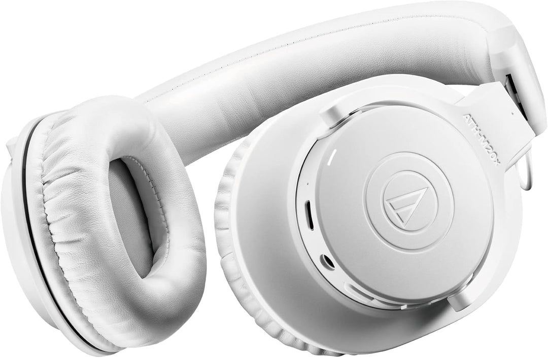 Audio-Technica M20xBTWH Kabelloser Kopfhörer Weiss Kabellos, Weiss, Kabellos, Weiss