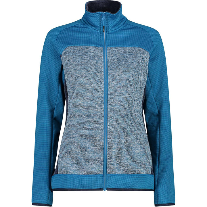 CMP Damen Jacke Fleecejacke Fleecepullover 38 GIADA-B.BLUE, 38 GIADA-B.BLUE