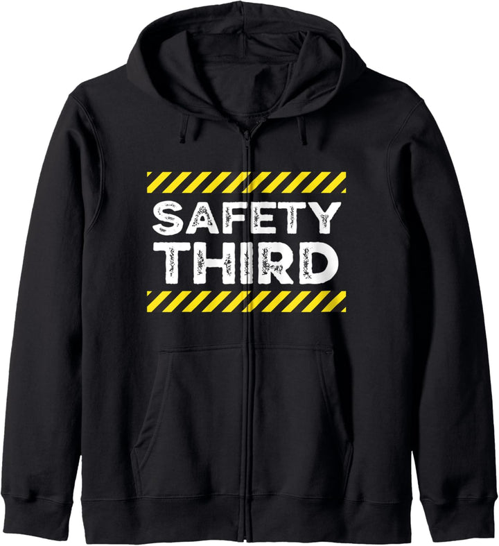 Funny Safety Third 4th of July Patriotic Bang Fireworks Pun Kapuzenjacke