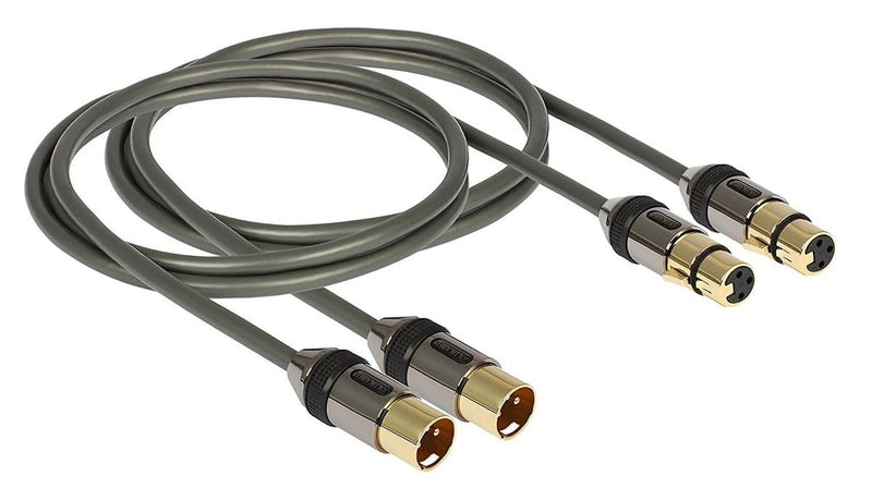 Goldkabel Profi XLR-Kabel Stereo 0,75m