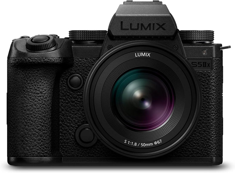 Panasonic LUMIX DC-S5M2XCE Spiegellose Vollformatkamera mit S 50mm F1.8 Objektiv, 4K 60p & 6K 30p un