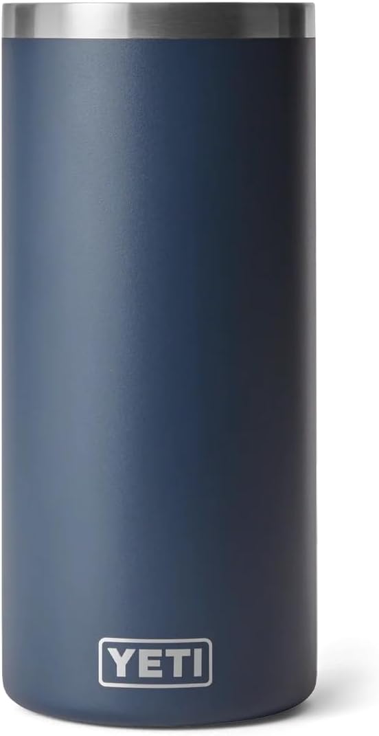 YETI Rambler Wine Chiller, Stainless Steel Insulated, Navy, Navy