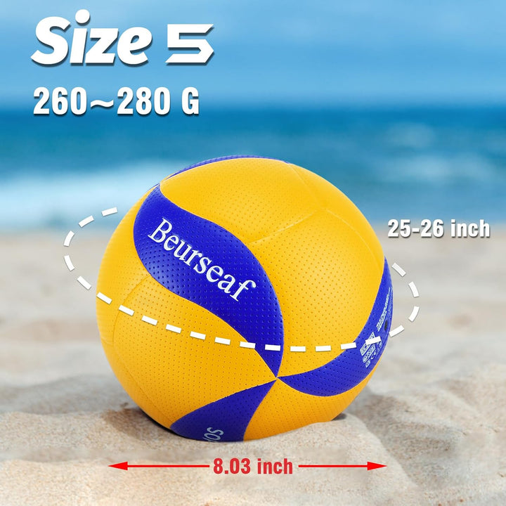 Volleyball, Soft Touch Beach Volleyball, Sports Volleyball, offizielle Grösse 5 Indoor &amp; Outdoor Vol