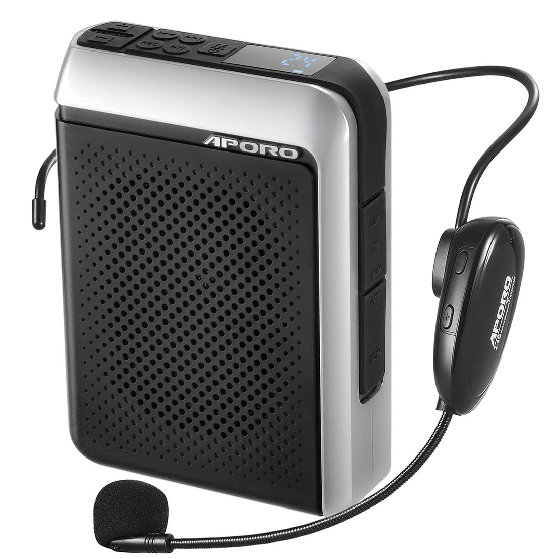 30 W kabelloser Sprachverstärker 2,4 G, Soundsystem (4000 mAh) Bluetooth-Lautsprecher mit Mikrofon,