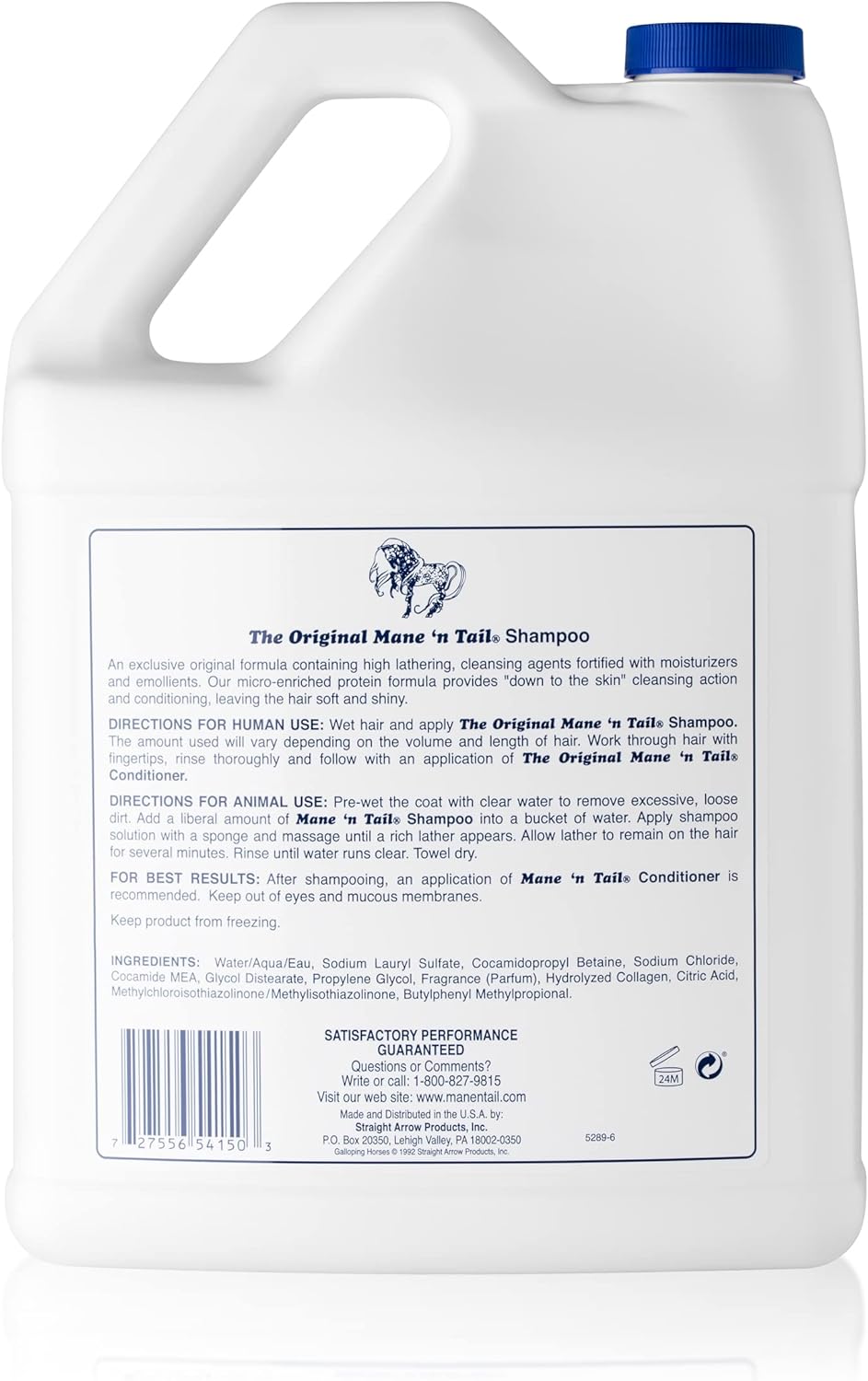 Mane 'n Tail 0727556541503 Mähnen- und Schweifshampoo, 3,78 l