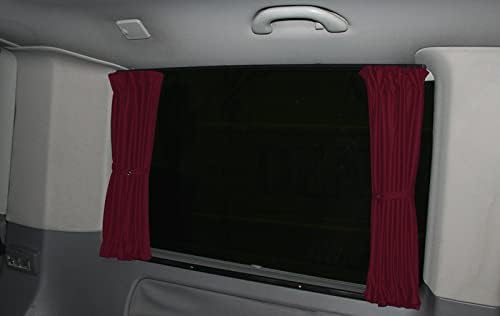 BREMER SITZBEZÜGE Mass Gardinen Vorhänge Sonnenschutz kompatibel mit VW T5 T6 T6.1 Caravelle Langer