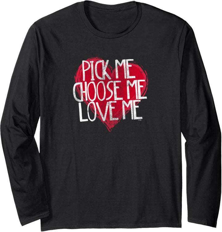 Grey's Anatomy Wähle Mich Aus, Such Mich Aus, Lieb Mich Langarmshirt