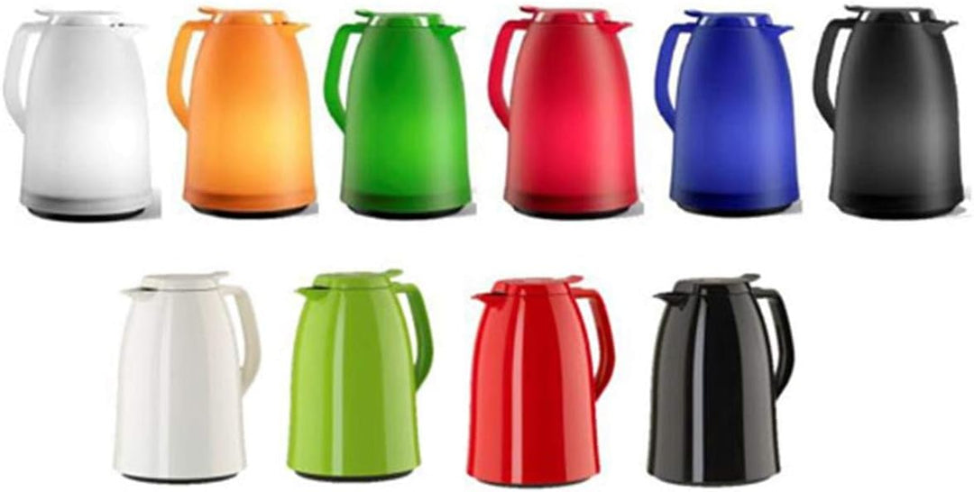 Tefal 3100517962 Mambo Isolierkanne, Kunststoff, Schwarz, 19 x 17 x 25 cm, 1,5 l Schwarz 1500 ml, Sc