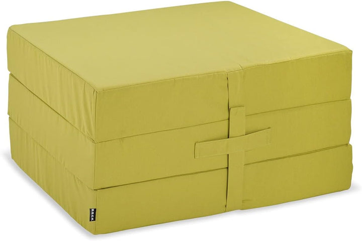 H.O.C.K. Outdoor Klappmatratze, Notbett, Gästebett, Schlafsessel oder Faltmatratze für drinnen und d