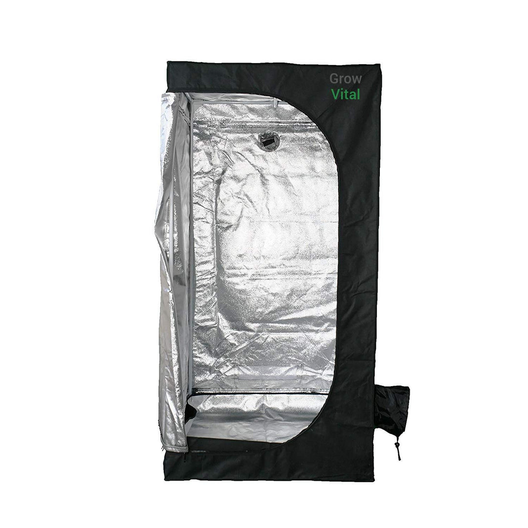 Lisbon Growzelt 60 * 60 * 160 / Grow Tent Growtent Pflanzzelt Growschrank Anbau Anbauzelt Lichtdicht