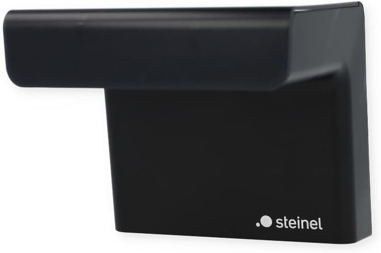 Steinel Bewegungsmelder iHF 3D schwarz, 160° Bewegungssensor, 1-5 m Reichweite, in 3 Richtungen per
