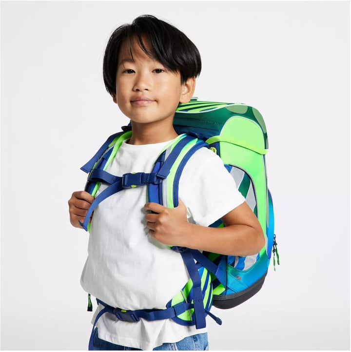 ergobag cubo Set ergonomischer Schulrucksack Klassisch 6-teilig 1. Klasse Grundschule