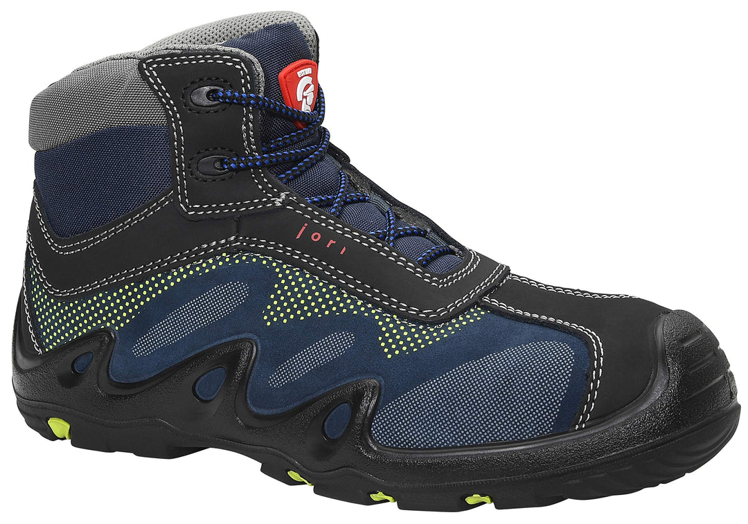 JORI Sicherheitsschuhe Harvey Mid S3, Damen und Herren, Leder, Kunststoffkappe (Leichter als Stahlka