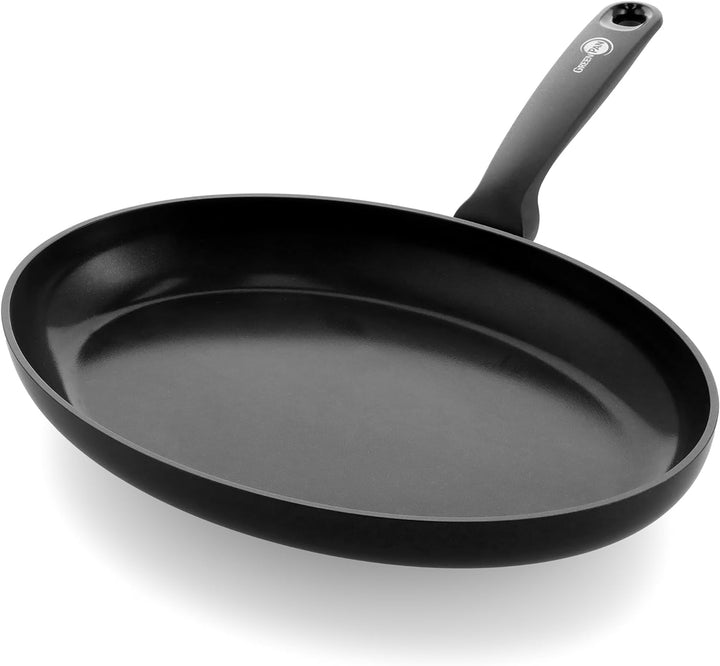 GreenPan Torino Gesunde Antihaft-Keramik-Fischpfanne 32 cm, PFAS-frei, induktionsgeeignet, backofenf