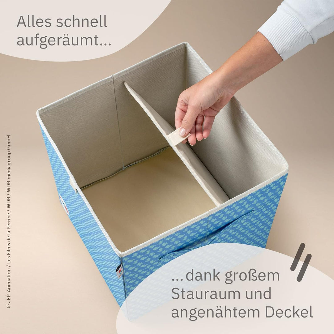 meets Bobo Siebenschläfer Aufbewahrungsbox mit Streuprint für Kinder – Box mit dem beliebten Siebens