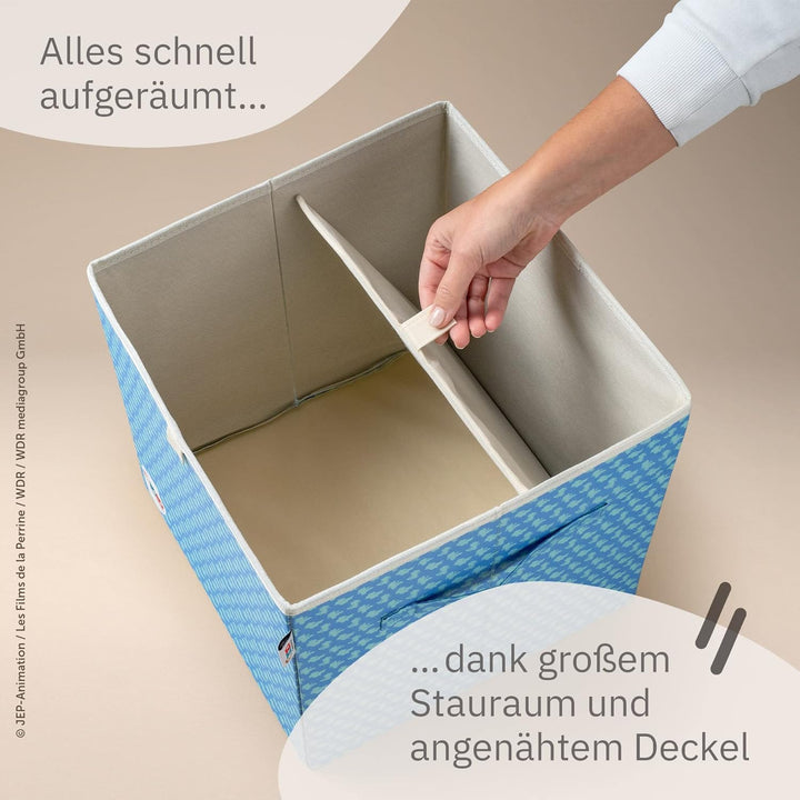 meets Bobo Siebenschläfer Aufbewahrungsbox mit Streuprint für Kinder – Box mit dem beliebten Siebens