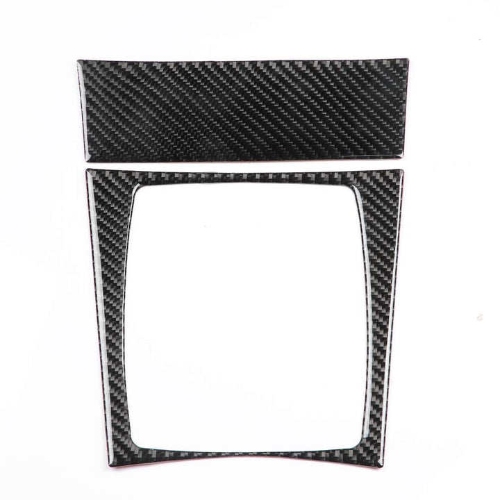 Schalttafelabdeckung, Carbon Auto Schaltpanel Verkleidung für W204 C Klasse 07-13 (Left Hand Drive)