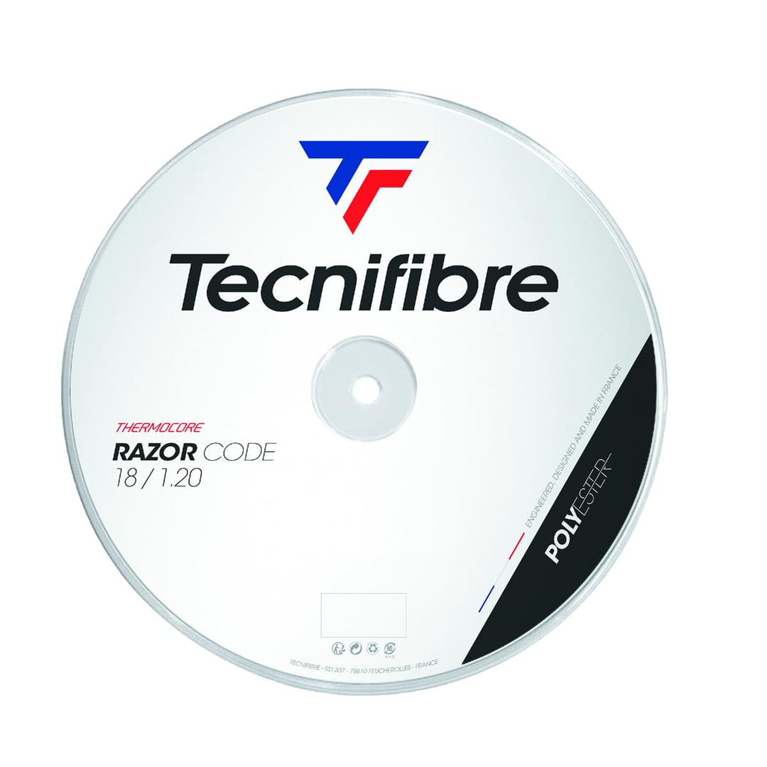 Tecnifibre - Tennissaite 1.25mm / 200m Weiss, 1.25mm / 200m Weiss