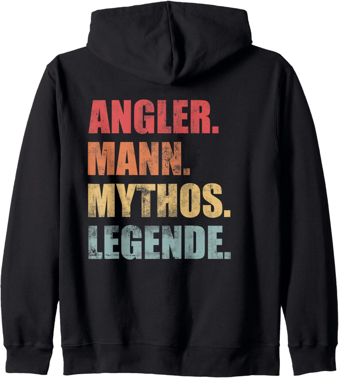 Angler Legende Lustiger Spruch Angeln Fischen Kapuzenjacke